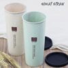 Water Bottle with Straw