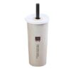 Water Bottle with Straw