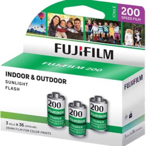 Fujifilm Fujicolor 200 Color Negative Film ISO 200, 35mm Size, 36 Exposure, CA-36