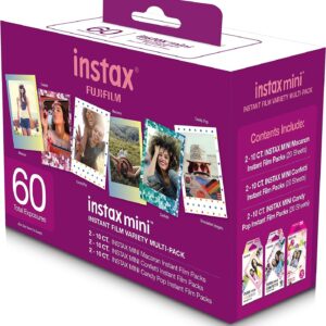 Fujifilm Instax Mini Variety Film Value Pack 60 Count
