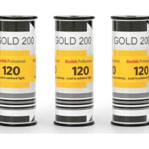 Kodak 1075597 Color Negative Film Gold 200 120 5-Pack