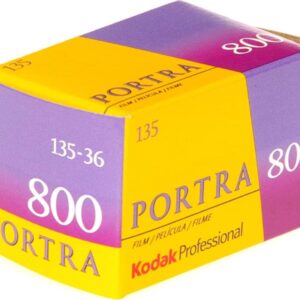 Kodak 145 1855 Professional Portra 800 Color Negative Film, ISO 800, 35mm 36 Exposures