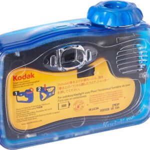 Kodak 8004707 Sport Disposible Camera, 27 Exposure, Waterproof up to 50-Feet