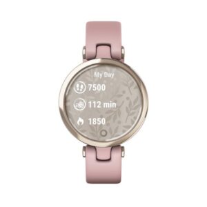 Lily(R) Sport Edition Smartwatch (Cream Gold Bezel with Dust Rose Case and Silicone Band)