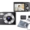 Compact HD Digital Camera (BLACK) 50MP 16X Zoom High Definition 1080P Point and Shoot Camera 32GB Memory Card - Image 3
