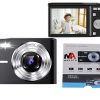 Compact HD Digital Camera (BLACK) 50MP 16X Zoom High Definition 1080P Point and Shoot Camera 32GB Memory Card - Image 2
