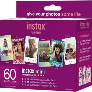 Fujifilm Instax Mini Variety Film Value Pack 60 Count